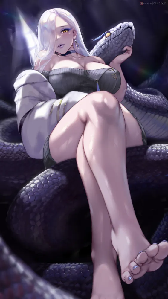 Omi-san (fate) by queasy s. Anime, Anime Ero, anime feet, anime mild ero, fate, fate grand order, Omi-san