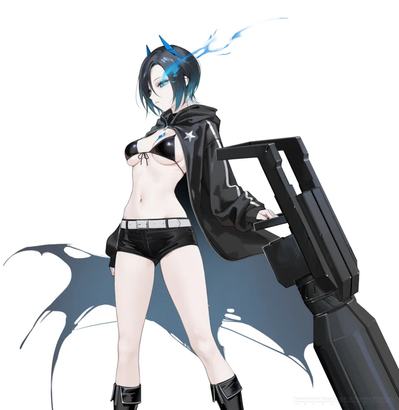 Ulrich Von Hutten (Azur Lane) by Ohisashiburi. Anime, Azur Lane, bikini, black rock shooter, character, crossdress, swimsuit, Ulrich Von Hutten
