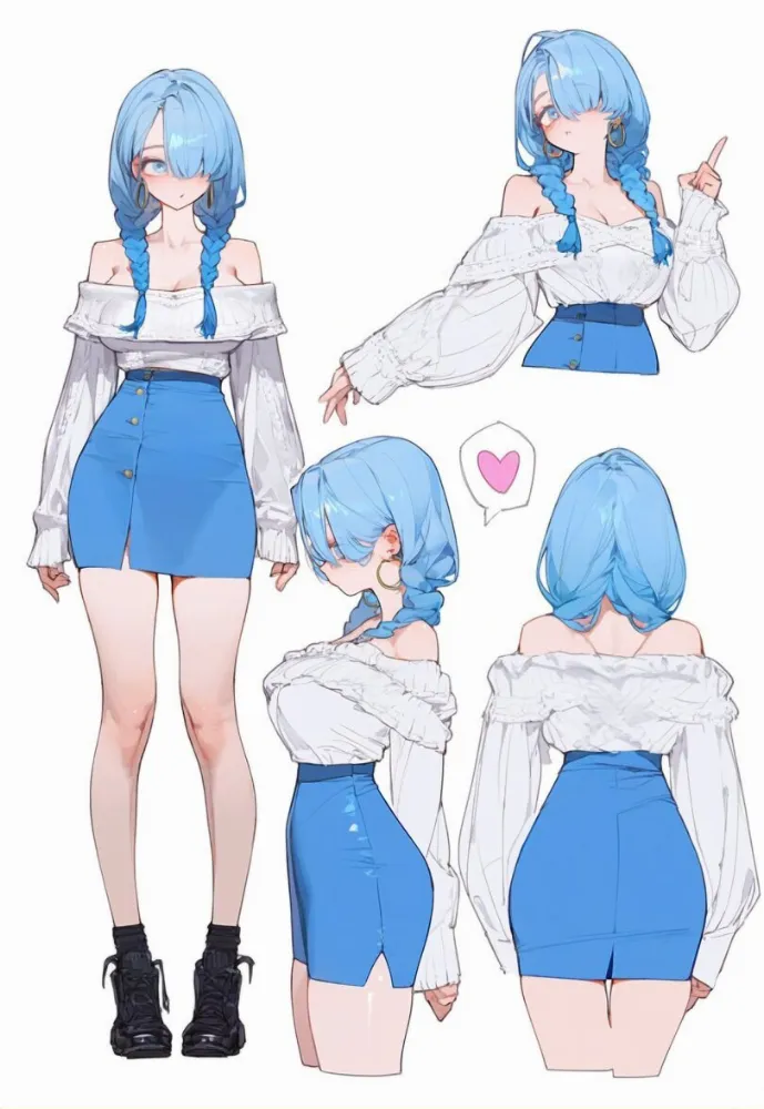 AI anime art by eatsleep1111. AI, neuralart