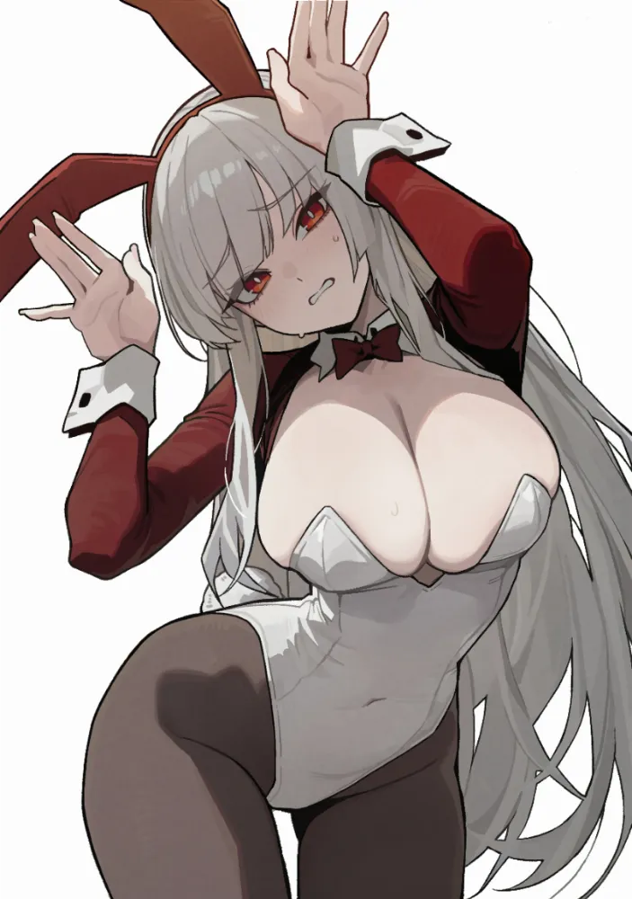 Vampire girl by Insact. Animal Ears, Anime Ears, bunny girl, bunnygirl, Bunnysuit, gogalking, monster girl, original character, vamp, vampire, vampire girl