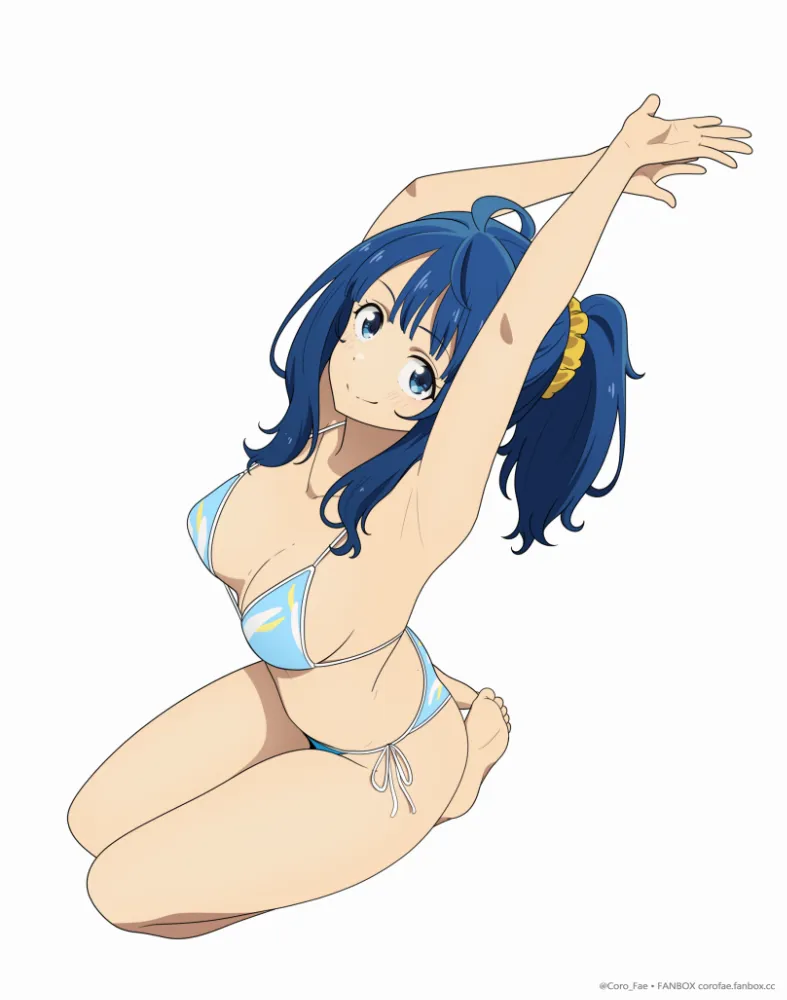 Yanami Anna (make heroine ga oo sugiru!) by Coro Fae. Anime, Anime Ero, Anime Ero Swim, bikini, make heroine ga oo sugiru!, swimsuit, Yanami Anna
