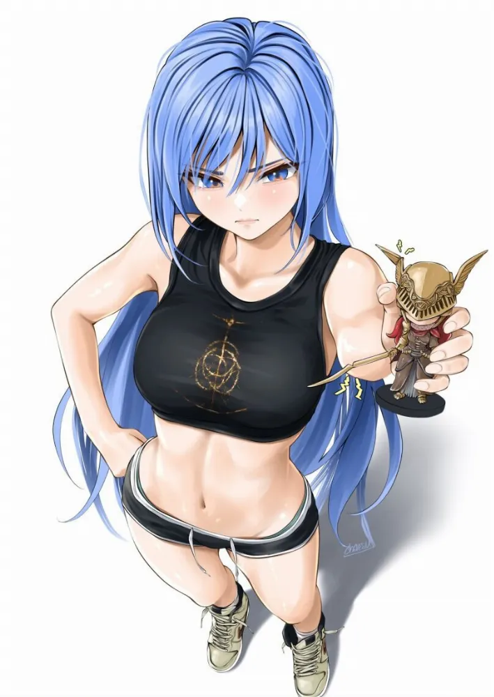Minah (dark souls) by chaesu. dark souls, elden ring, Malenia, Minah, original character, sport, sport girl