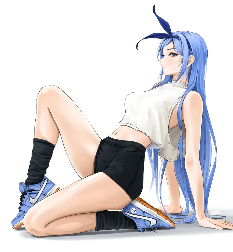 Minah by chaesu. Minah, original character, sport girl