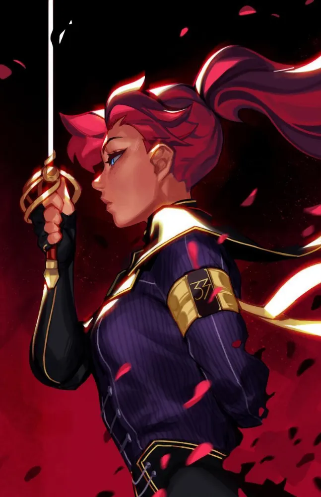Maelle (clair obscur: expedition 33) by QTori. clair obscur: expedition 33, game art, Maelle, warrior girl