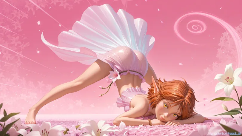 AI Selenia (Arthur and the Invisibles) by QuantumHeadAI. AI, Arthur and the Invisibles, neuralart, Selenia