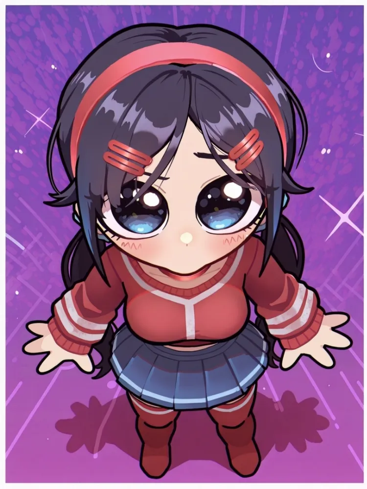 AI Mita (miside) by generatornaya. AI, game art, miside, Mita, neuralart