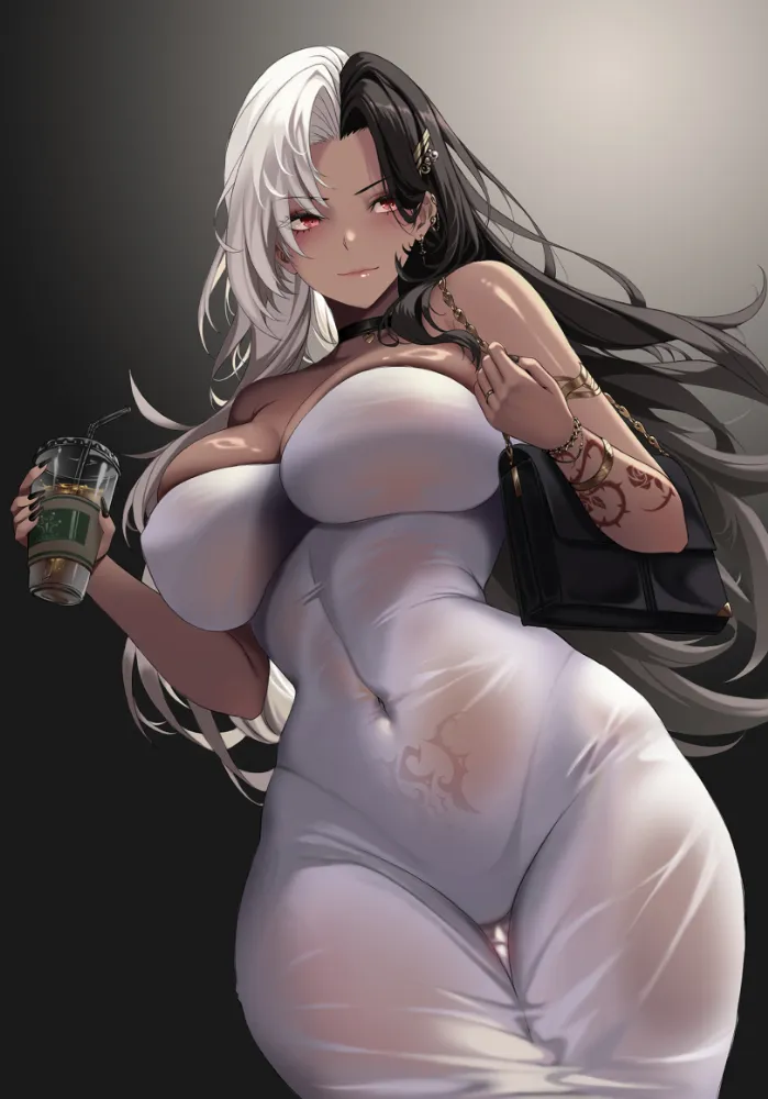 Rosanna (goddess of victory nikke) by MAD KIMO. goddess of victory nikke, Nikke, Rosanna, womb tattoo