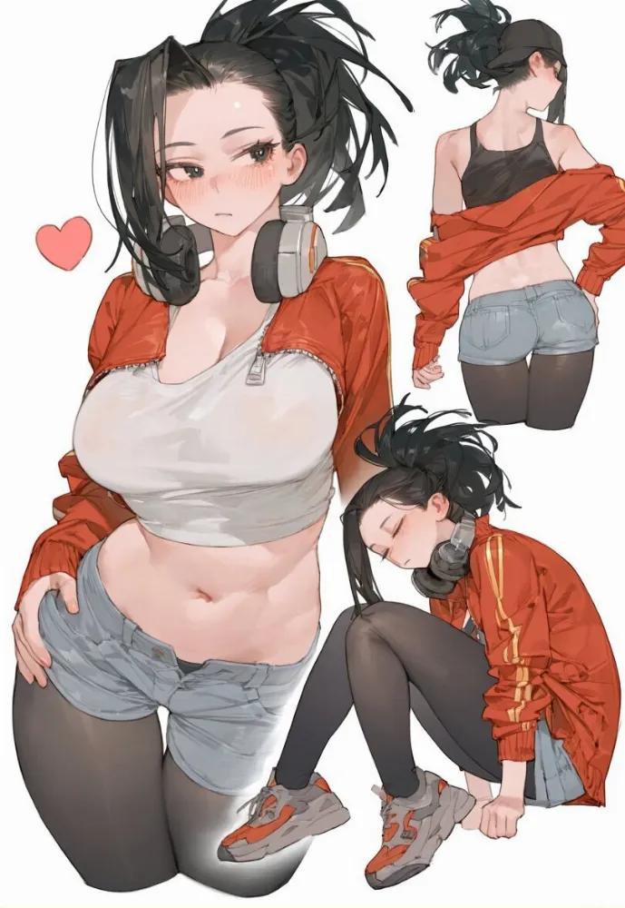 AI Yaoyorozu Momo (Boku no Hero Academia) by eatsleep1111. AI, Anime, Anime Art, anime style, Boku no Hero Academia, neuralart, Yaoyorozu Momo