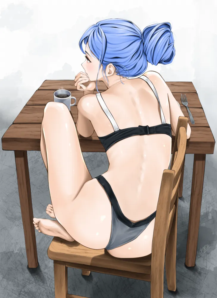 Minah by chaesu. Anime Art, anime style, Minah, original character