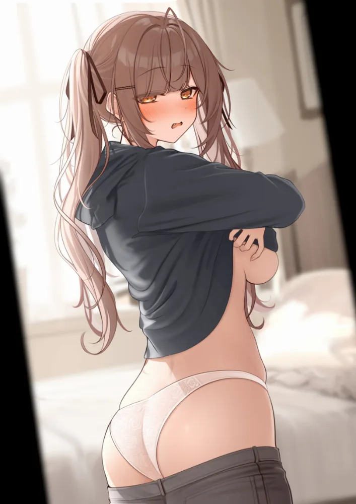 Anime art by monaka curl. Anime, Anime Ero, Anime Ero Ass, Anime Ero Pantsu, AO