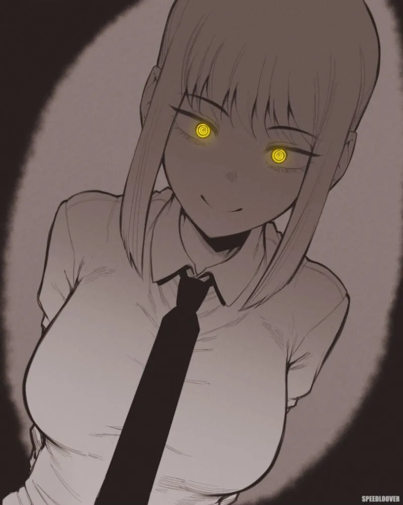 Makima (Chainsaw man) by SpeedL00ver. Anime, Chainsaw man, Makima