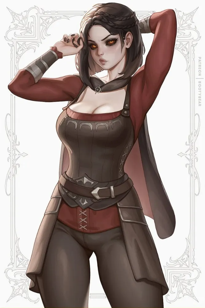 Serana (the elder scrolls) by Bootybear. game art, Serana, tes characters, the elder scrolls