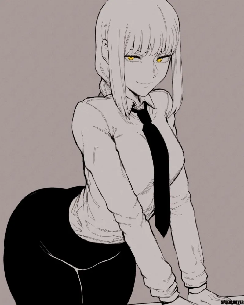 Makima (Chainsaw man) by SpeedL00ver. Anime, Chainsaw man, Makima