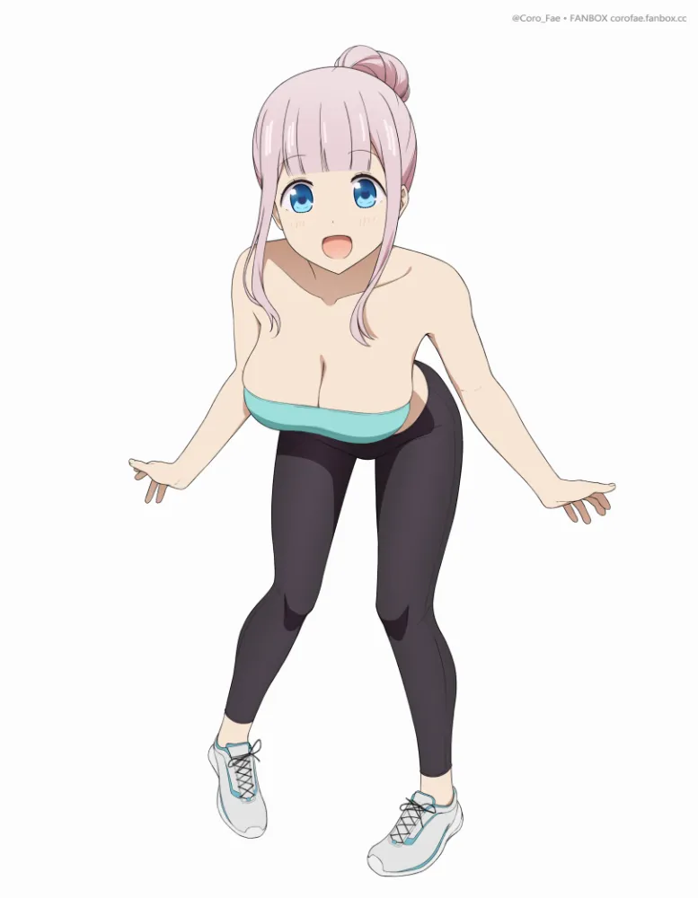 Fujiwara Chika (kaguya-sama wa kokurasetai ~tensai-tachi no renai zunousen~) by Coro Fae. Anime, Anime Ero, Fujiwara Chika, kaguya-sama wa kokurasetai ~tensai-tachi no renai zunousen~, sport, sport girl