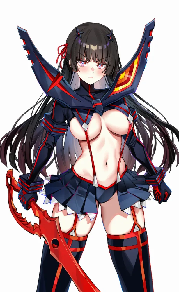 Senketsu, Chisa (kill la kill) by FoxyReine. Anime, Anime Ero, Chisa, crossdress, kill la kill, Senketsu, wuthering waves