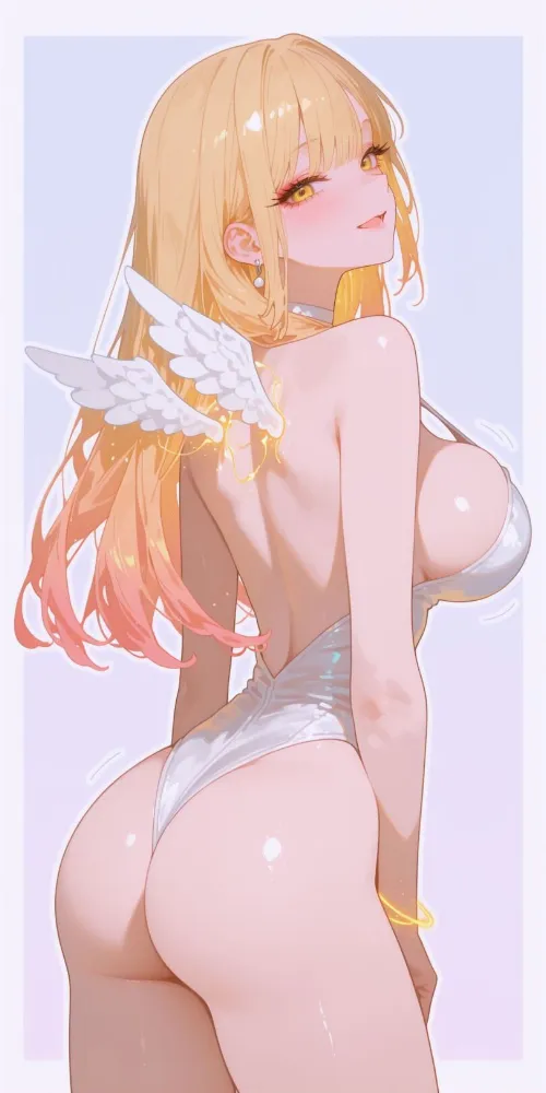AI Marin Kitagawa (Sono Bisque Doll wa Koi wo Suru) by yasshy. AI, angel girl, Anime, Anime Ero, Demon Girl, devil girl, Marin Kitagawa, monster girl, neuralart, Sono Bisque Doll wa Koi wo Suru