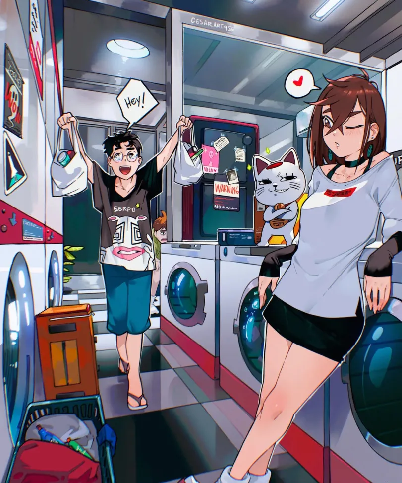 Ayase Momo, Takakura Ken, Turbo Granny (dandadan) by cesar art456. Anime, Ayase Momo, dandadan, Takakura Ken, Turbo Granny