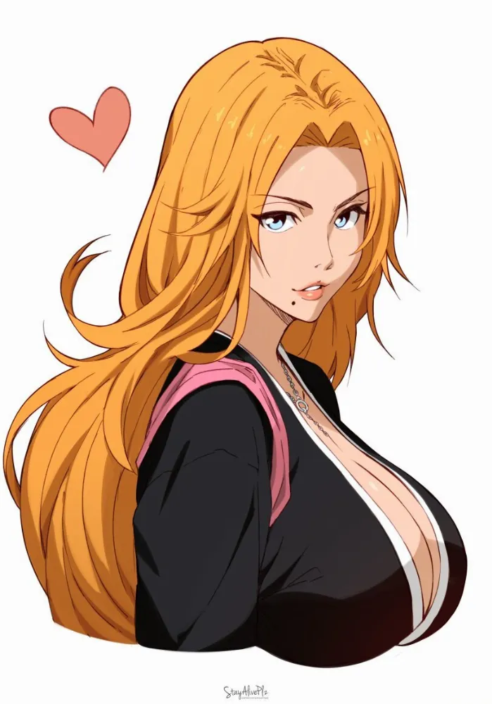 Rangiku Matsumoto (bleach) by StayAlivePlz. Anime, Anime Ero, Anime Ero Kyonyuu, bleach, Rangiku Matsumoto