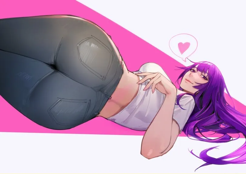 Senjougahara Hitagi (monogatari) by limart. Anime, Anime Ero, Anime Ero Ass, monogatari, Senjougahara Hitagi