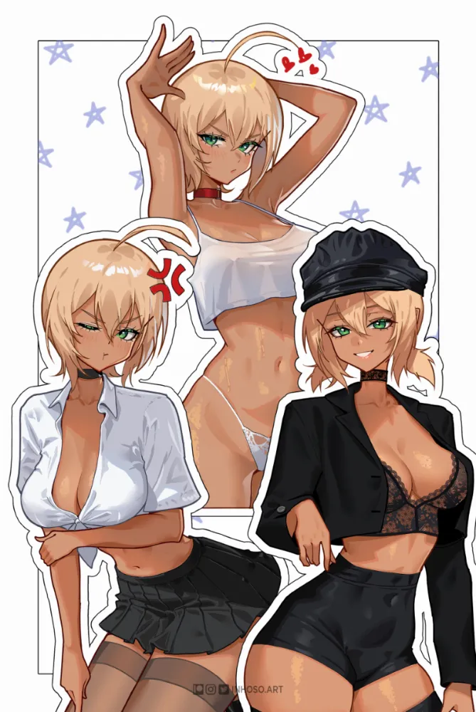 Mito Ikumi, Nakiri Alice, Nakiri Erina (Shokugeki No Soma) by inhoso. Animal Ears, Anime, Anime Ears, Anime Ero, Anime Ero Ass, Anime Ero Pantsu, bunny girl, Bunnysuit, Mito Ikumi, Nakiri Alice, Nakiri Erina, Shokugeki No Soma