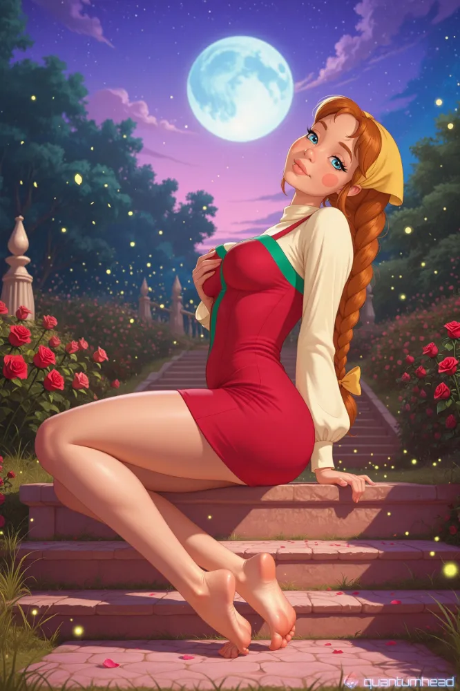 AI anime art by QuantumHeadAI. AI, cartoon, neuralart, Three Heroes