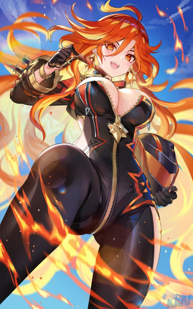 Mavuika (Genshin Impact) by lalazyt. game art, Genshin Impact, Genshin Impact Ero, Mavuika