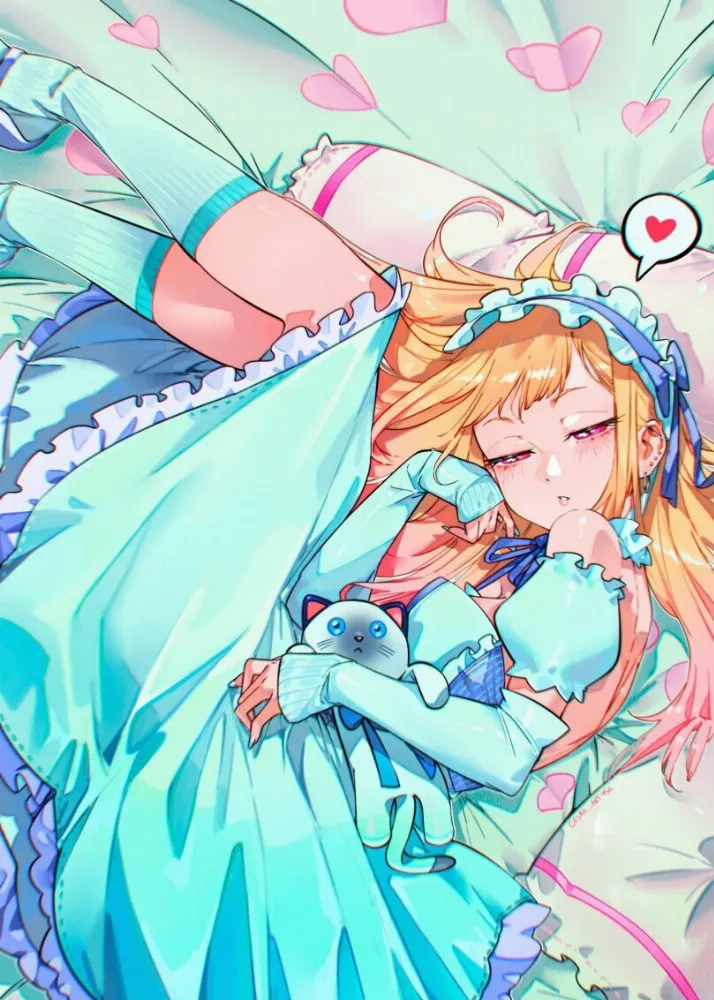 Kitagawa Marin (Sono Bisque Doll wa Koi wo Suru) by cesar art456. Anime, Kitagawa Marin, Sono Bisque Doll wa Koi wo Suru