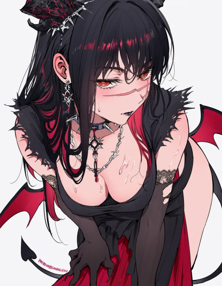 Yoru (Chainsaw man) by qiandaiyiyu. Anime, Anime Ero, Anime Ero Oppai, Anime Ero Wet, Chainsaw man, Demon Girl, devil girl, monster girl, Yoru