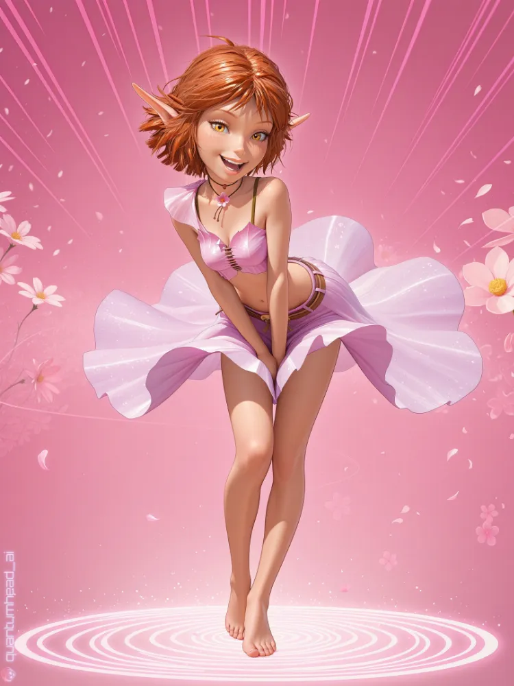 AI Selenia (Arthur and the Invisibles) by QuantumHeadAI. AI, Arthur and the Invisibles, neuralart, Selenia