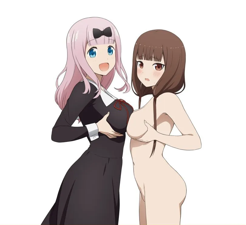 Fujiwara Chika, Iino Miko (kaguya-sama wa kokurasetai ~tensai-tachi no renai zunousen~) by Coro Fae. Anime, Anime Ero, Fujiwara Chika, Iino Miko, kaguya-sama wa kokurasetai ~tensai-tachi no renai zunousen~
