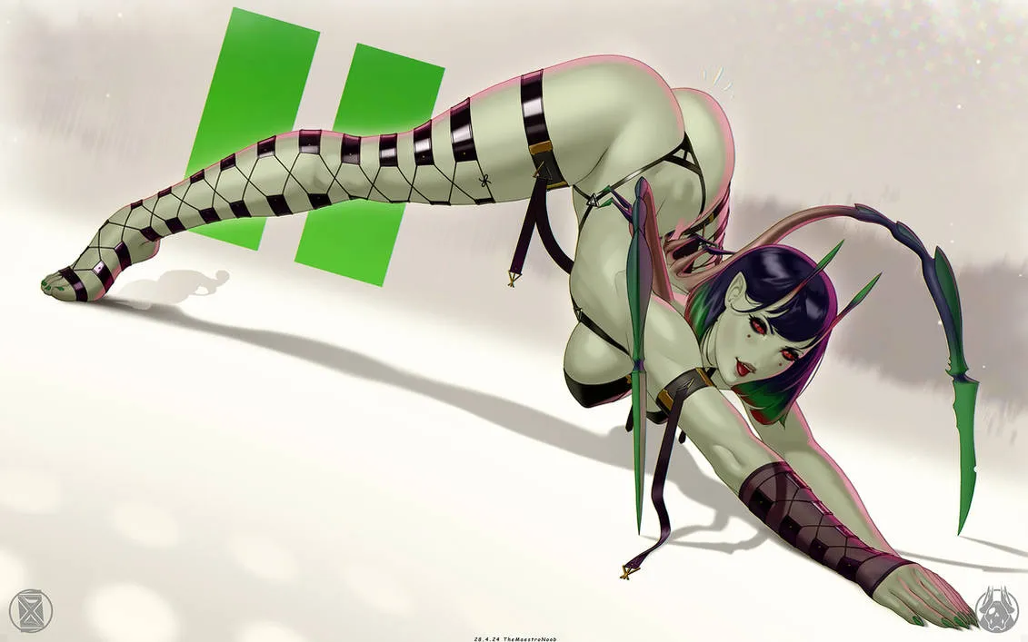 Monster girl by TheMaestroNoob. jackochallenge, monster girl