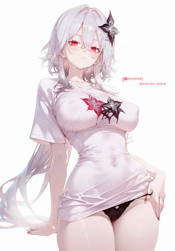 March 7th (honkai star rail) by mashiro www. anime style, game art, honkai star rail, March 7th