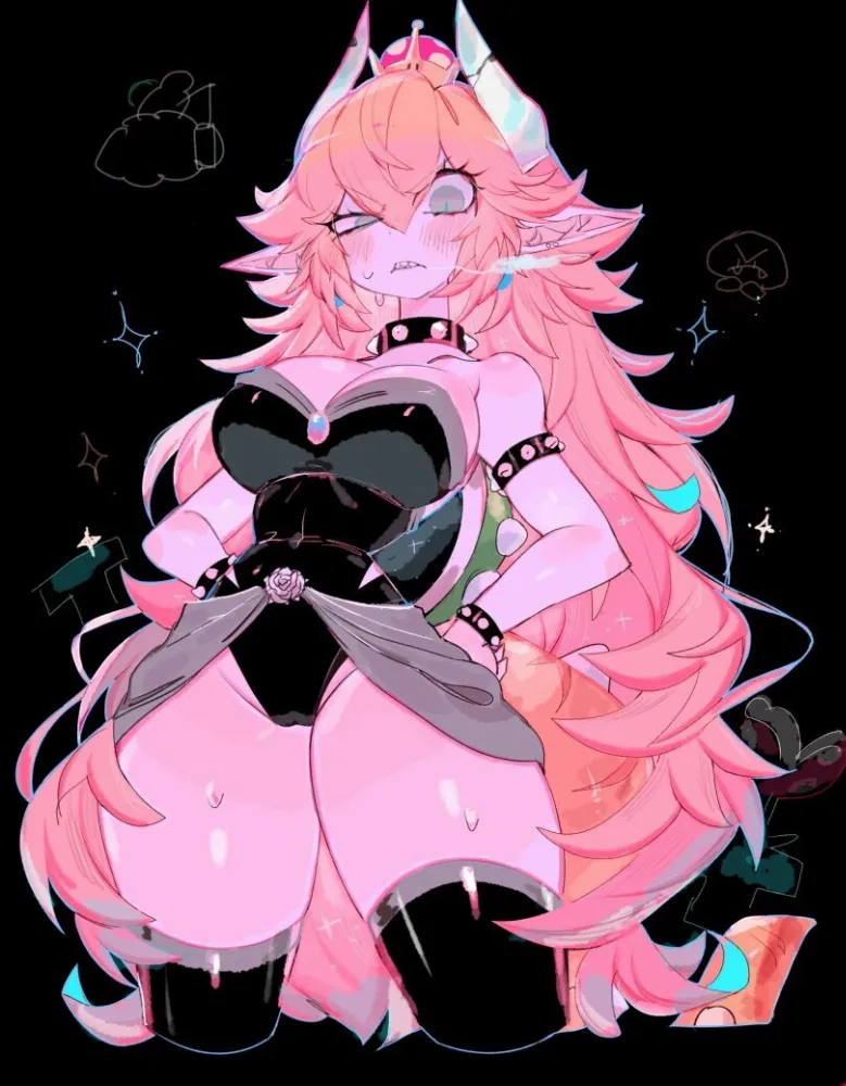 Bowsette by USA. Bowsette, Dragon Girl, mario series, Super Crown, super mario 3d world, usa37107692