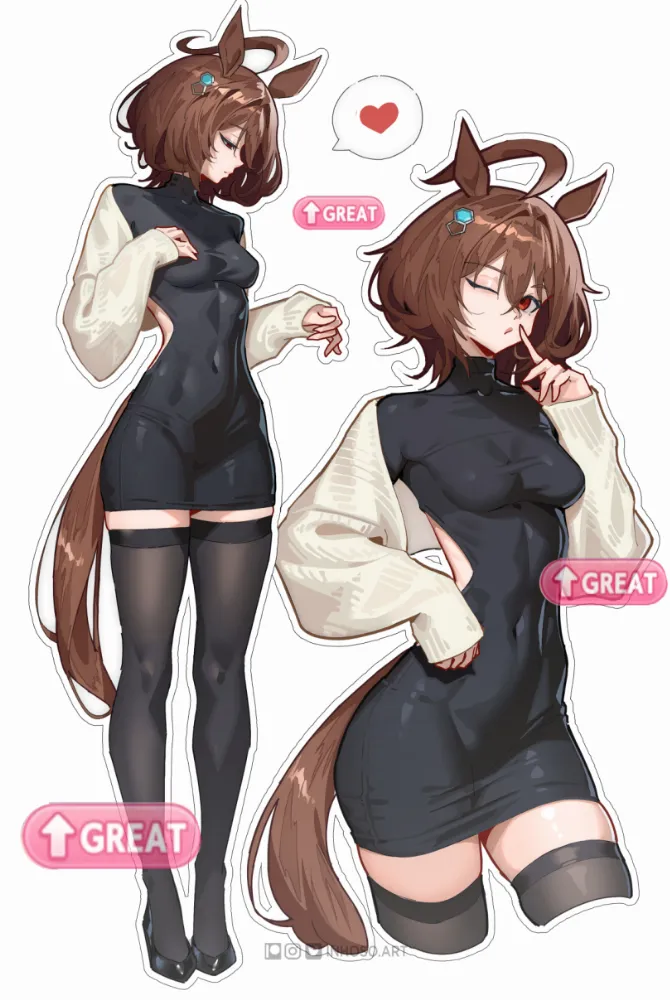 Agnes Tachyon (Umamusume) by inhoso. Agnes Tachyon, Animal Ears, Anime, Anime Ears, horse girl, Umamusume