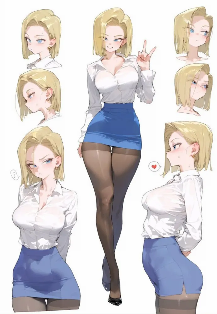 Android 18 (dragon ball) by eatsleep1111. ai chan 1111, Android 18, Anime, anime style, dragon ball