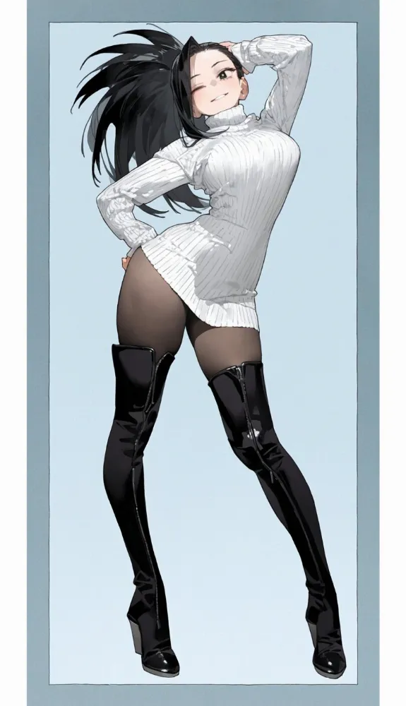 Momo Yaoyorozu (Boku no Hero Academia) by eatsleep1111. Anime, Boku no Hero Academia, Momo Yaoyorozu