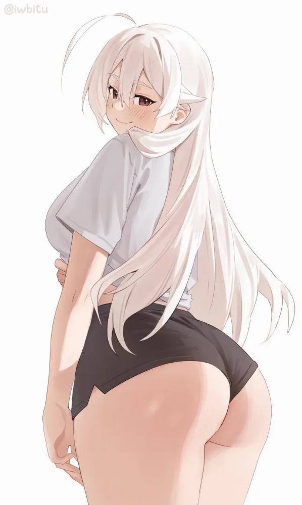 Nyopu by iwbitu. Anime, Anime Ero, Anime Ero Kyonyuu, Anime Original, Nyopu, oshiri