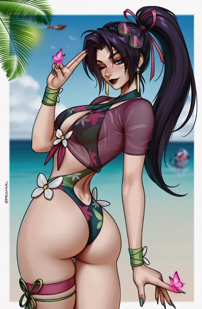 Psylocke (x-men) by PRIxMAL. Marvel, Marvel Ero, marvel games, marvel rivals, Psylocke, swimsuit, x-men