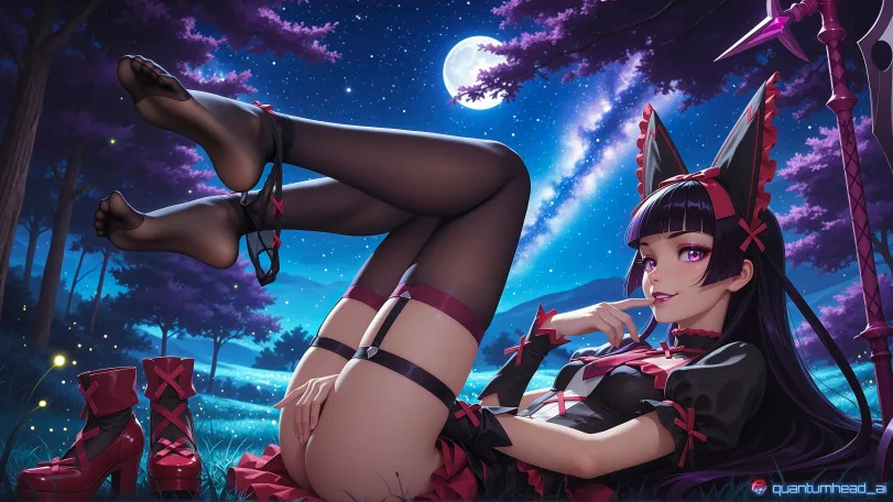 AI Rory Mercury (gate &#8211; thus the jsdf fought there) by QuantumHeadAI. AI, Anime, Anime Ero, gate - thus the jsdf fought there, neuralart, Rory Mercury, warrior girl