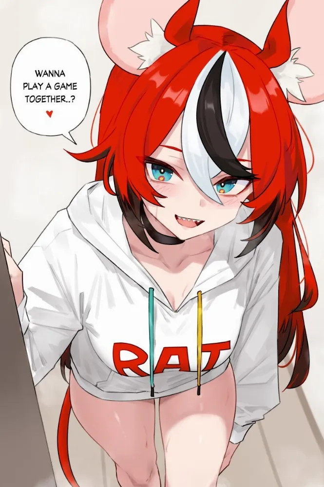 Hakos Baelz (virtual youtuber) by Bluefield. Hakos Baelz, hololive, mouse girl, virtual youtuber, vtuber