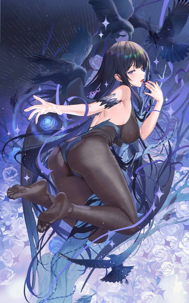 Anime art by ATdan. Anime, Anime Ero, Anime Ero Ass, AO