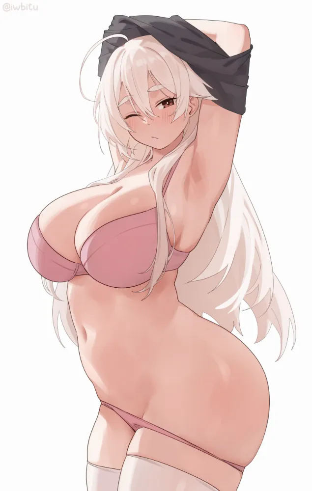 Nyopu by iwbitu. Anime, Anime Ero, Anime Ero Ass, Anime Ero Kyonyuu, Anime Ero Pantsu, Anime Original, Nyopu