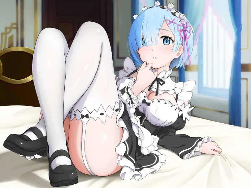 Rem (re zero) by gibun. Anime, Anime Ero, housemaid, maid, re zero, Re Zero Kara Hajimeru Isekai Seikatsu, Rem, sozoshu