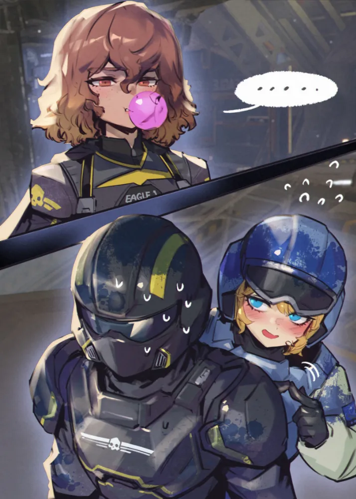 Anime art (helldivers) by PTCrow. helldivers, helldivers 2