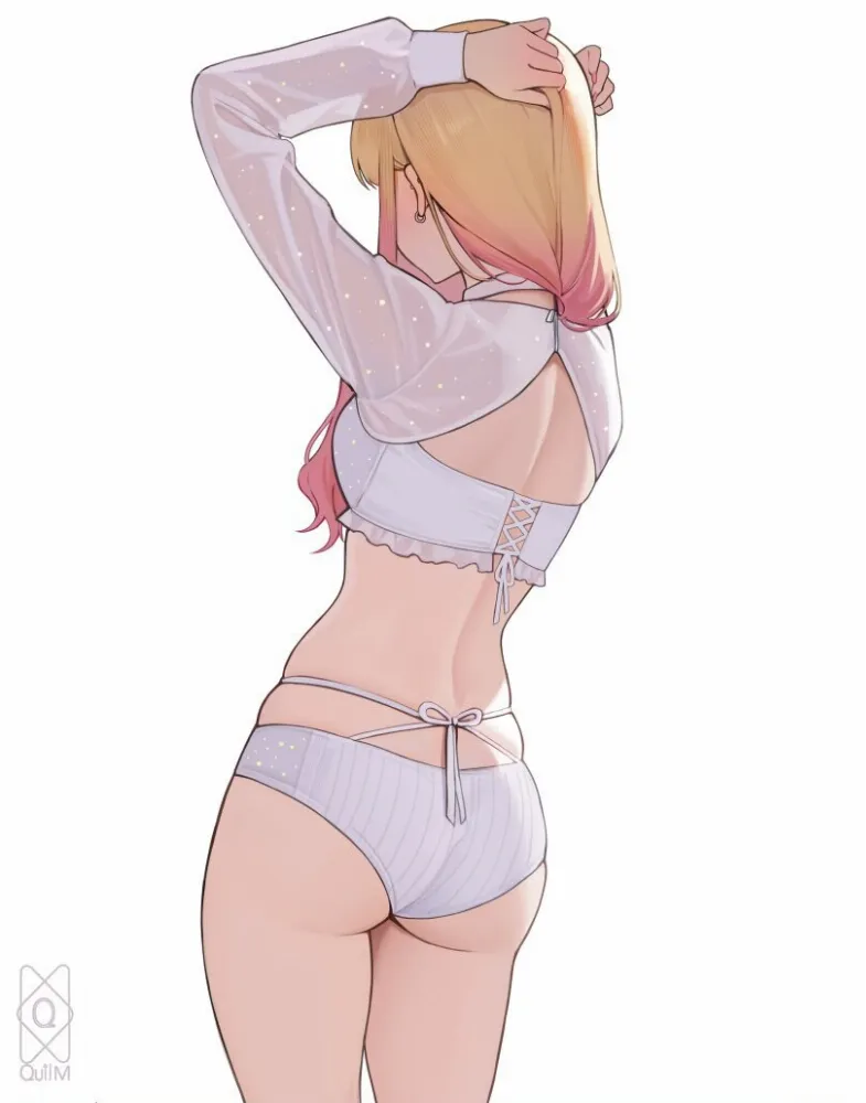 Kitagawa Marin (Sono Bisque Doll wa Koi wo Suru) by Quilm. Anime, Anime Ero, Kitagawa Marin, Sono Bisque Doll wa Koi wo Suru