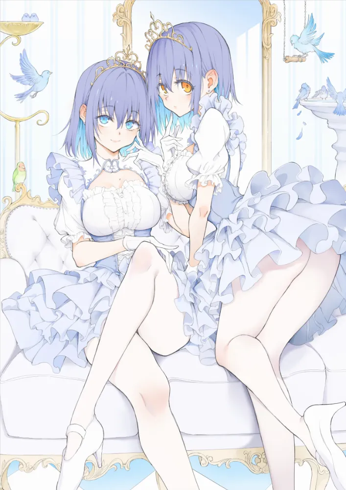 Hoshizuki Kaede, Hoshizuki Suzu (kaede to suzu) by kyokucho. Anime, Anime Ero, Hoshizuki Kaede, Hoshizuki Suzu, kaede to suzu