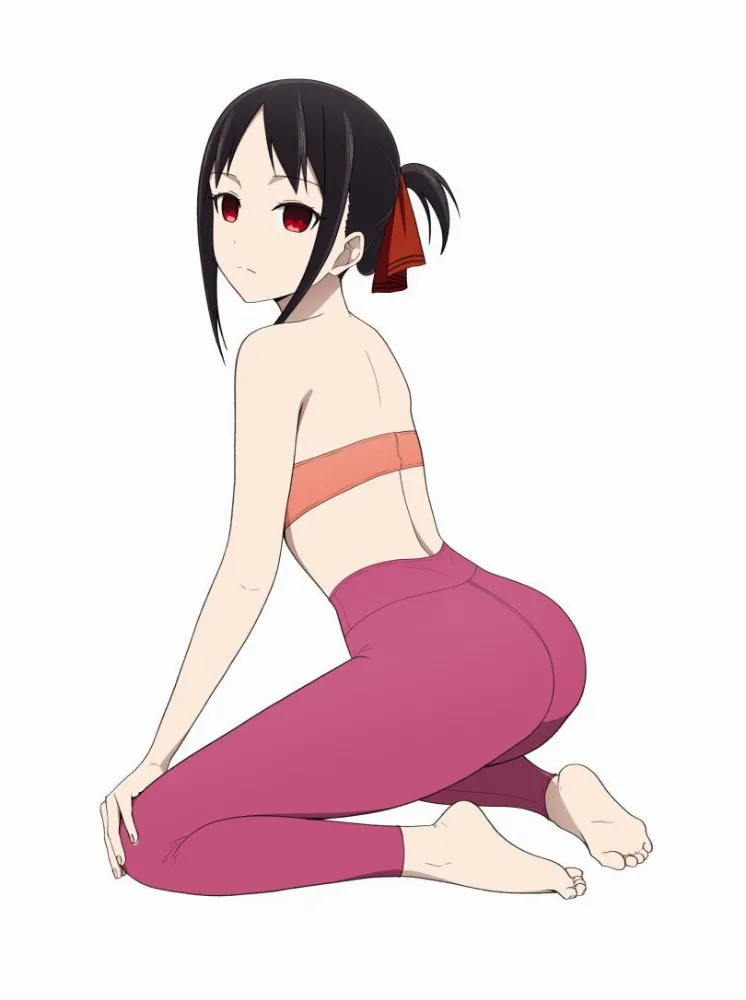 Shinomiya Kaguya (kaguya-sama wa kokurasetai ~tensai-tachi no renai zunousen~) by Coro Fae. Anime, anime feet, kaguya-sama wa kokurasetai ~tensai-tachi no renai zunousen~, Shinomiya Kaguya, sport, sport girl