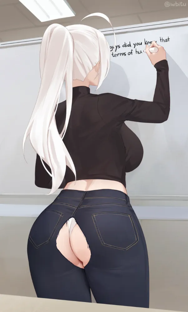 Nyopu by iwbitu. Anime, Anime Ero, Anime Ero Ass, Anime Ero Pantsu, Anime Original, Nyopu
