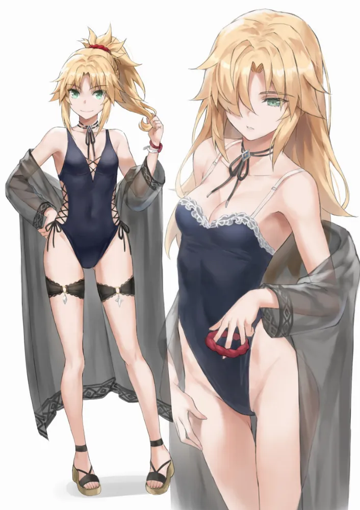 Mordred (fate) by Tonee. Anime, Anime Ero, fate, fate/apocrypha, Mordred, swimsuit