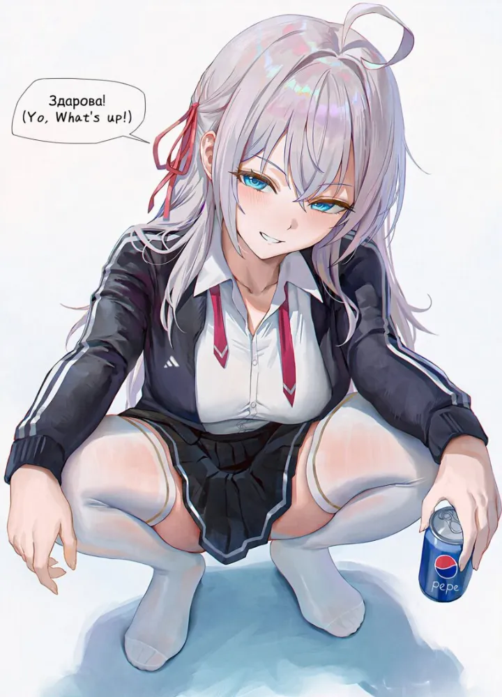Alisa Mikhailovna Kujou (tokidoki bosotto roshia-go de dereru tonari no arya-san) by Amiki Yuzuru. Alisa Mikhailovna Kujou, Anime, tokidoki bosotto roshia-go de dereru tonari no arya-san